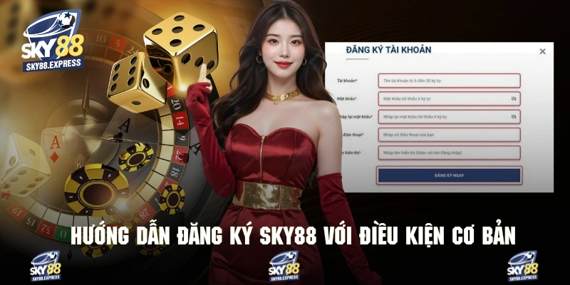 Giới thiệu các điều kiện giúp thực hiện hướng dẫn đăng ký Sky88